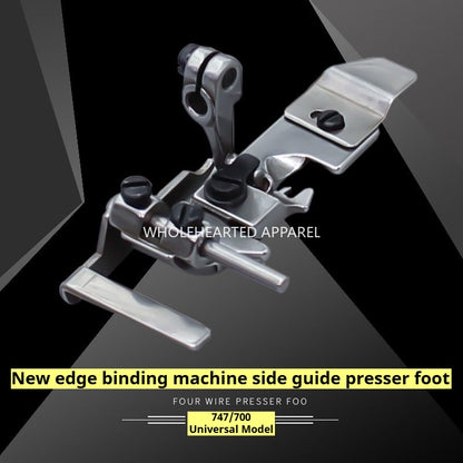 1322★  New edger side gear, with gear presser foot, four-wire presser foot 747/700 universal EX universal★