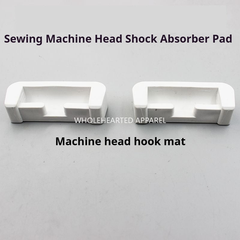 1267★  Computer flat car synchronous car sewing machine head shock-proof pad rubber pad machine head hook pad oil tray size corner pad★