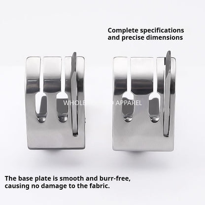 1625★ Nouveau pied-de-biche double aiguille S570 tout acier avec butée de couteau, butée latérale gauche et droite, accessoires pour machine à coudre★