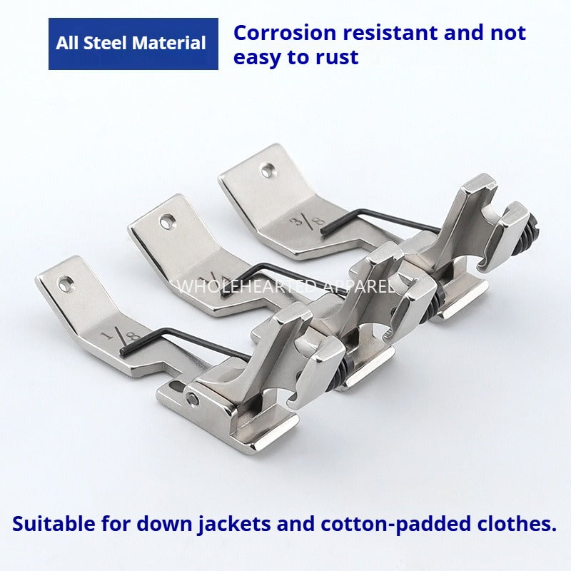 1641★  Sewing machine accessories New 572 cutting bag integrated pressing foot cutting bag integrated machine special thick material universal wheel★