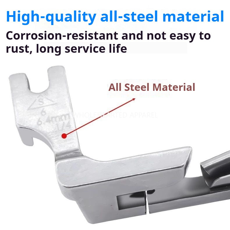 1098★  Chiffon thin material crimping presser foot F5 boutique mesh curved crimping device★