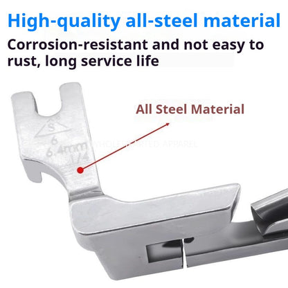 1098★  Chiffon thin material crimping presser foot F5 boutique mesh curved crimping device★