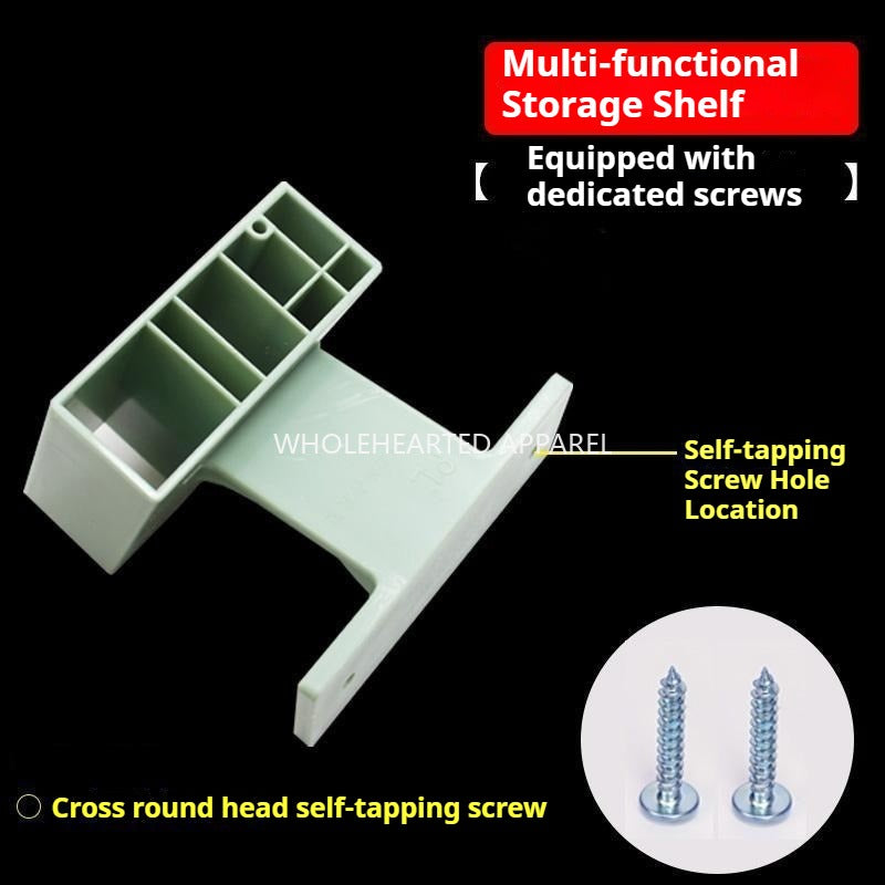 1082★ Nuevo material de estante de almacenamiento multifuncional para máquina de coser Estante de tijeras engrosado Accesorios de costura Caja de almacenamiento de herramientas★