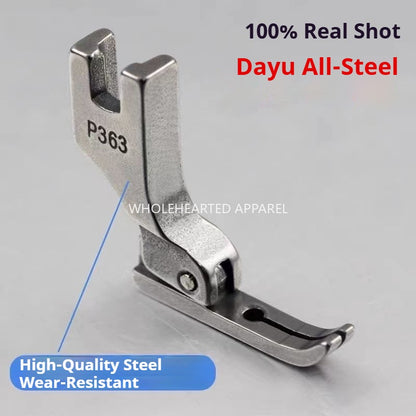 1497★ Prensatelas para máquina de coser industrial/prensatelas para cremallera/prensatelas para palillos de dientes 0,2 prensatelas P363 Prensatelas de acero Prensatelas para coche plano★