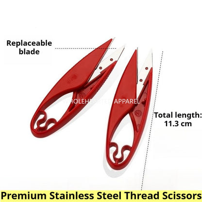 1370★  Pinzi stainless steel small scissors, sharp yarn scissors, cross stitch thread scissors, tailor's small anti-rust scissors, thread scissors★