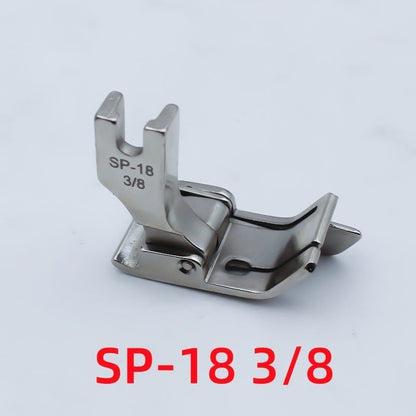 1153★ Prensatelas SP-18 totalmente de acero galvanizado con bloque, prensatelas de tope, cuchilla larga especial con cuchilla para material grueso de mezclilla, marca genuina★