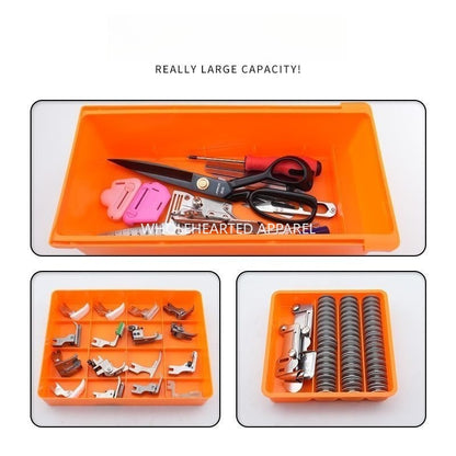 1643★  New large capacity three-layer drawer box sewing tools furniture office multi-purpose storage box sewing machine★