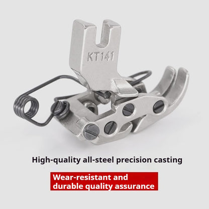1073★  Flat car front and rear interactive strong over-seam tank presser foot, over-seam cross seam KT141 imported special presser foot★