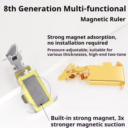 1638★ Nueva línea de prensado de calibre magnético fuerte multifunción de octava generación, localizador de tela de calibre magnético de sexta generación, accesorios de costura★