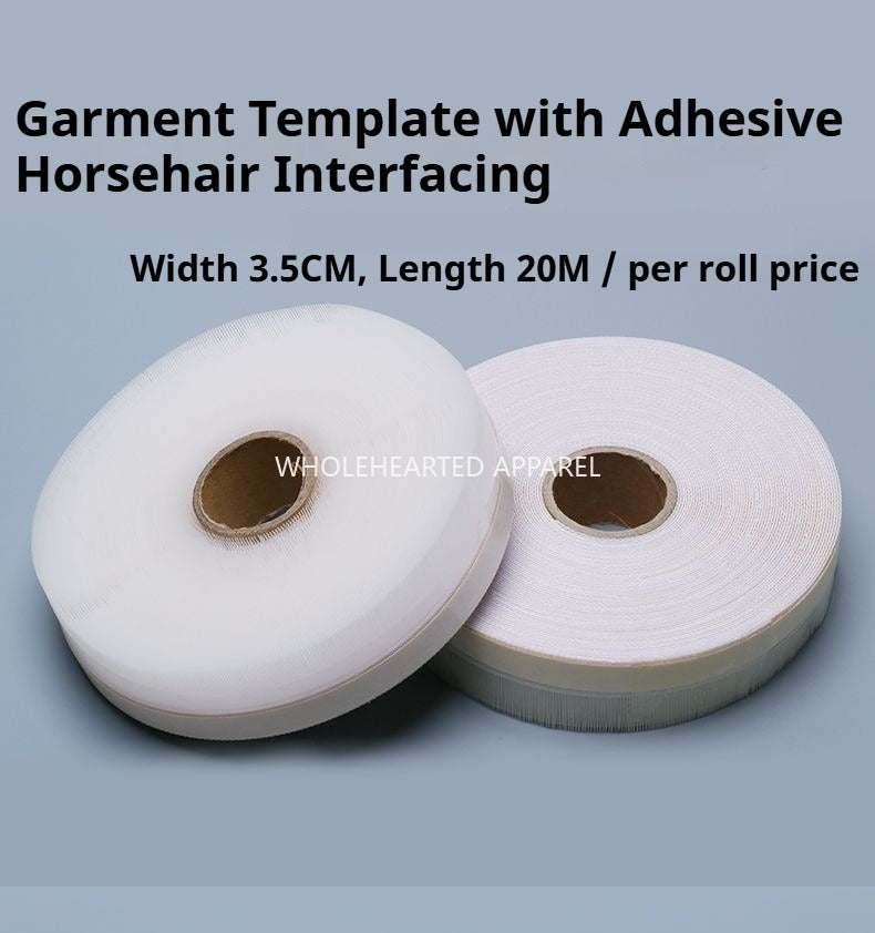 1570★  Clothing template machine, ponytail lining, crimping lining, fish bone self-adhesive, self-sticking needle, needle felt clothing, finished packaging, accessories free shipping★