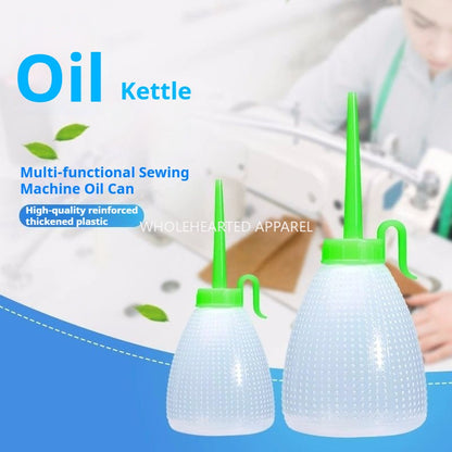 1675★  Plastic size oil pot (empty pot) Resistant to drop and extrusion, not broken, sewing machine oil pot Plastic oil pot for sewing machine★