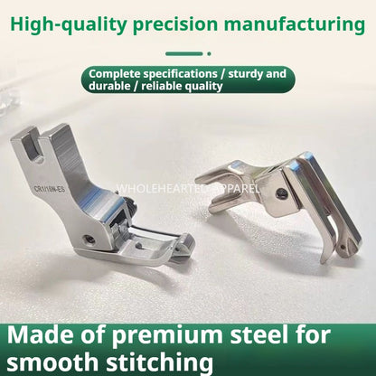 1546★  Flat car ES with spring compound collar presser foot, upper collar waist bright line pressure collar pressure shirt special presser foot sewing★