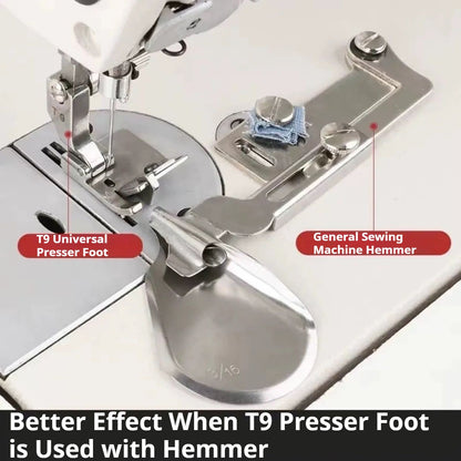 1028★  Flat car T 90,000 can presser foot shirt access control curtain, hemming, hemming multi-purpose presser foot sewing machine accessories★