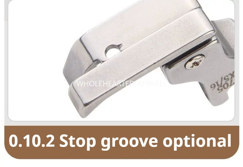1426★ boutique all-steel computer flat car hemming hemming pull tube presser foot, upper sleeve auxiliary presser foot SP-705 high and low presser foot★