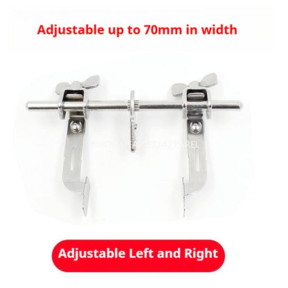 1270★  New flat car double rib aircraft fixed left and right width adjustable side position computer industrial sewing machine accessories★