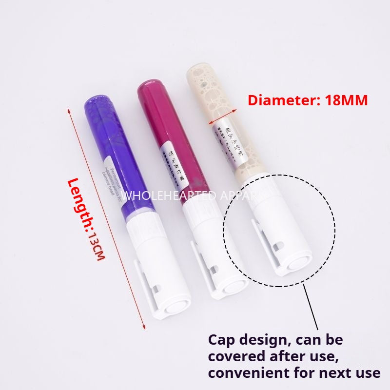 1018★ Big Mac high temperature disappearance pen extra thick clothing factory special marker pen scribing ironing pen heating automatic fading pen★