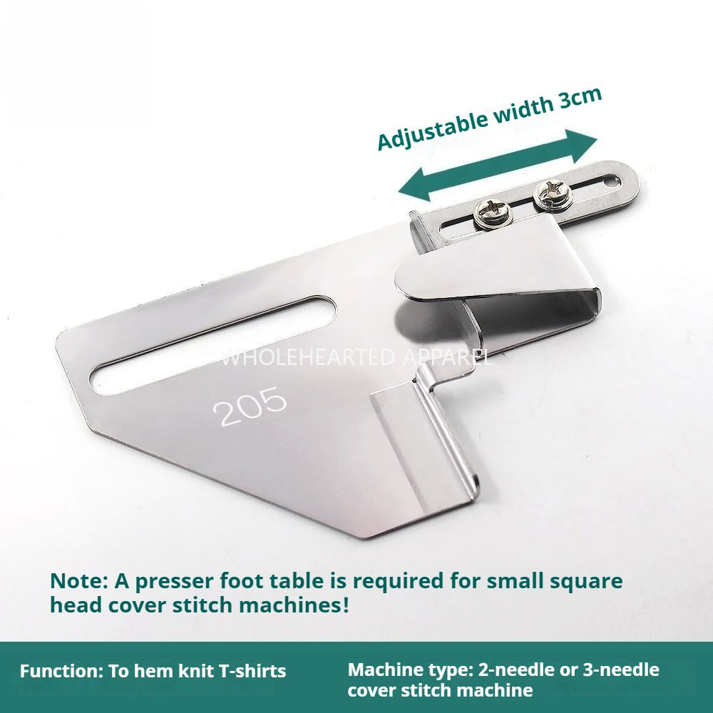 1113★ [Nuevo producto] SY-224 nueva máquina de coser, herramienta para dobladillos, cortadora, tres agujas y cinco hilos, tambor de prensado★