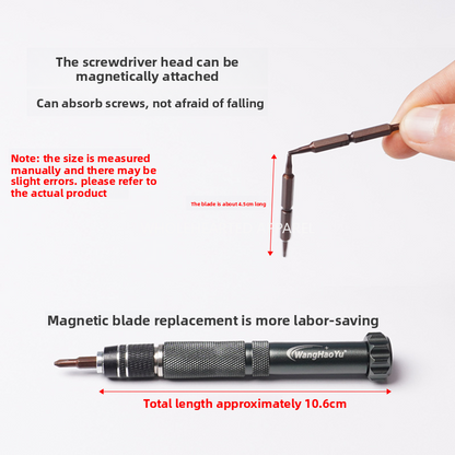 1544★  Electronic wire clamp special multi-functional aluminum alloy screwdriver finishing S2 machine repair tool sewing machine accessories