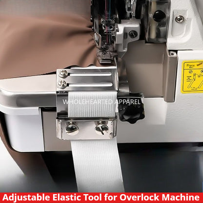 1800★Stainless Steel Adjustable Elastic Guide for Overlock Sewing Machines★