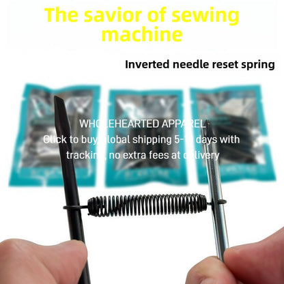 1455★  Sewing machine computer flat car reverse needle spring tension spring computer flat car reverse feeding return spring computer car reverse needle spring