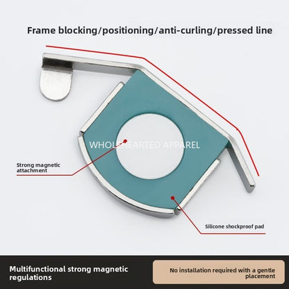 1678★  Sewing machine magnet regulation flat car magnet regulation aircraft regulation strong magnet rib locator edge regulation