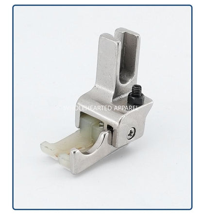 1810★ Dual Thread-Cutting High-Low Plastic Presser Foot with Thickened Teflon Base and Adjustable Edge Guide★