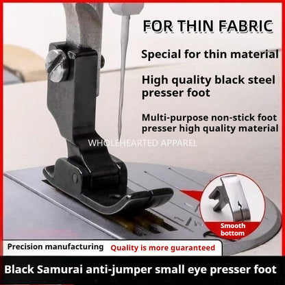 1781★ Black Carbon Steel Anti Skip Presser Foot 51742 for Industrial Sewing Machine Universal Fit★