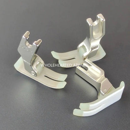 1715★  Sewing machine flat car plastic presser foot MT-18 white special wear-resistant 5A plastic presser foot leather Teflon★