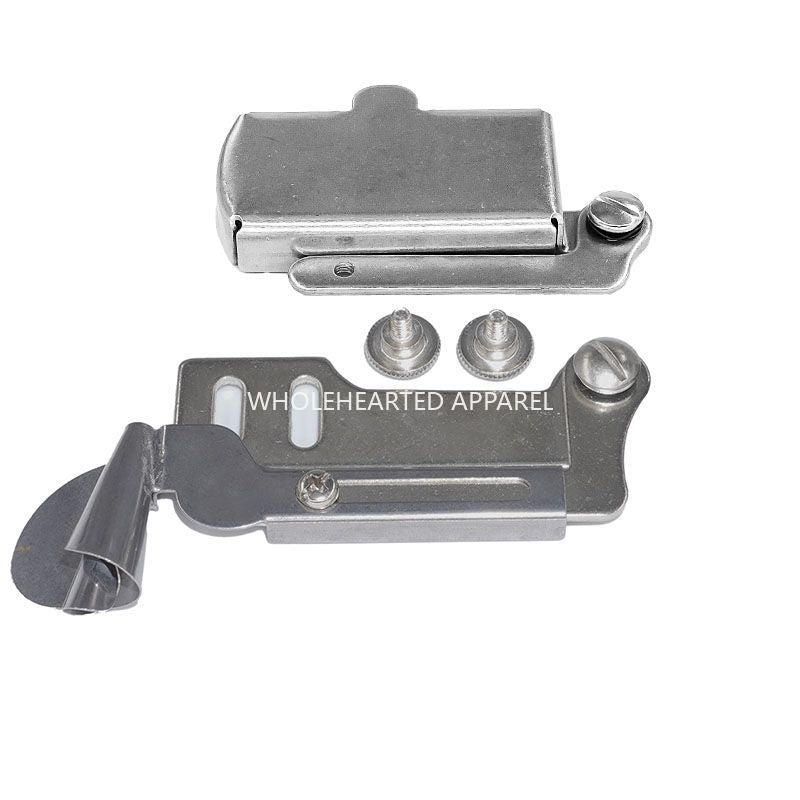 1732★ Flat sewing machine magnetic spiral hemming binder, no-installation design, dual-fixation curved hem fabric hemming attachment.