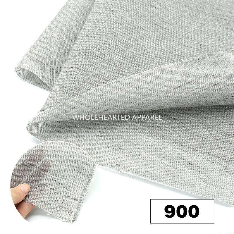 3921★ Forro de carbono negro, forro de cola de caballo, forro de cáñamo, forro de pecho, corte alto para ropa de hombre, forro de pieza de pecho, accesorios de ropa personalizados para trajes de alta gama