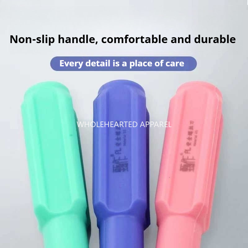 1811★ Medium Magnetic Slotted Screwdriver for Sewing Machines, S2 Steel Sewing Tool★