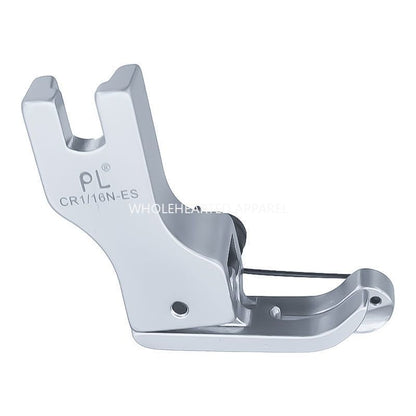 1517★  Boutique flat car re-neck presser foot Electroplating re-neck spring high and low presser foot shirt press collar