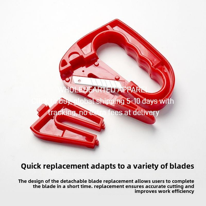 1446★  Knitting factory cutting knife Safety blade Textile lower cloth knife Cutting knife Small scissors Warp knitting flat knitting machine Large round machine accessories