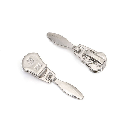 3108  Zipper No. 5 metal slider platinum water drop slider metal zipper special zinc alloy clothing luggage accessories zipper