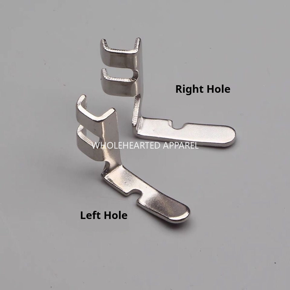 1889★ Vintage Household Treadle Sewing Machine Presser Foot, Single Side Zipper Foot Compatible with Butterfly, Feiren and Bee Machines★