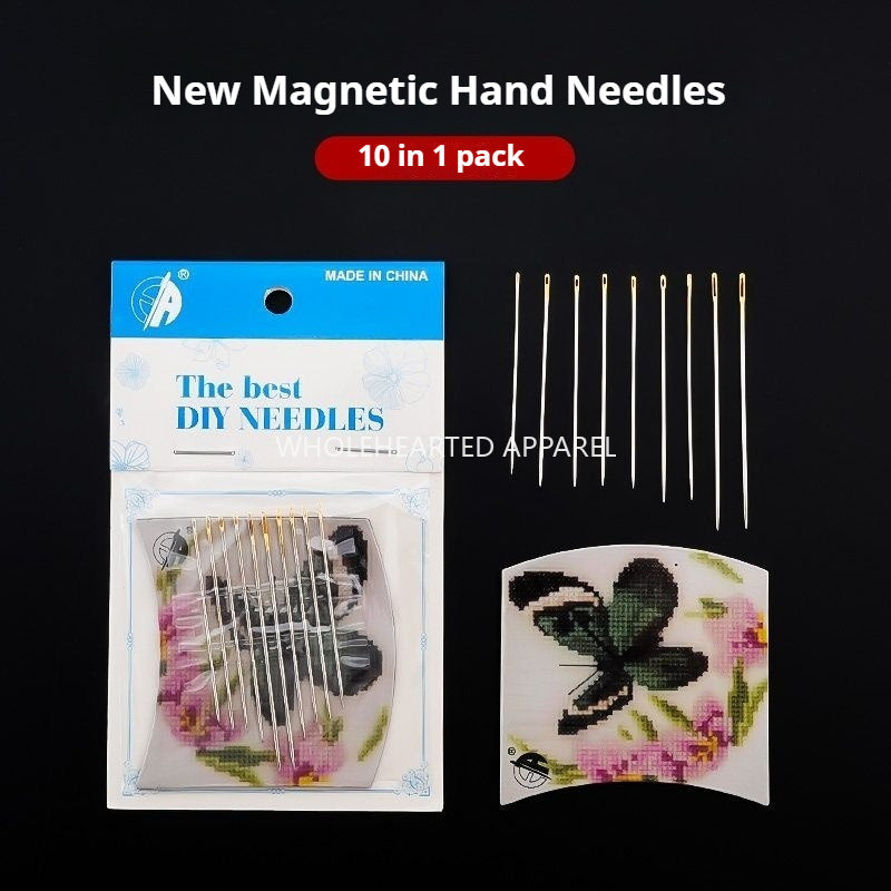 1884★ Vintage Hand Sewing Needles, Large Eye and Fine Steel Needles for Sewing Clothes and Quilting★