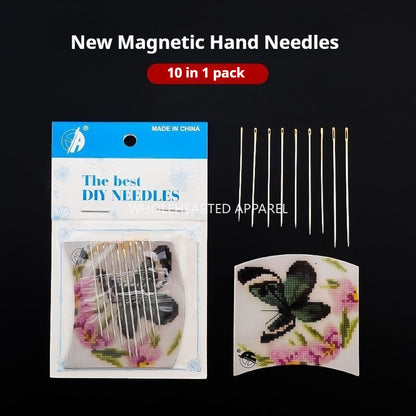 1884★ Vintage Hand Sewing Needles, Large Eye and Fine Steel Needles for Sewing Clothes and Quilting★