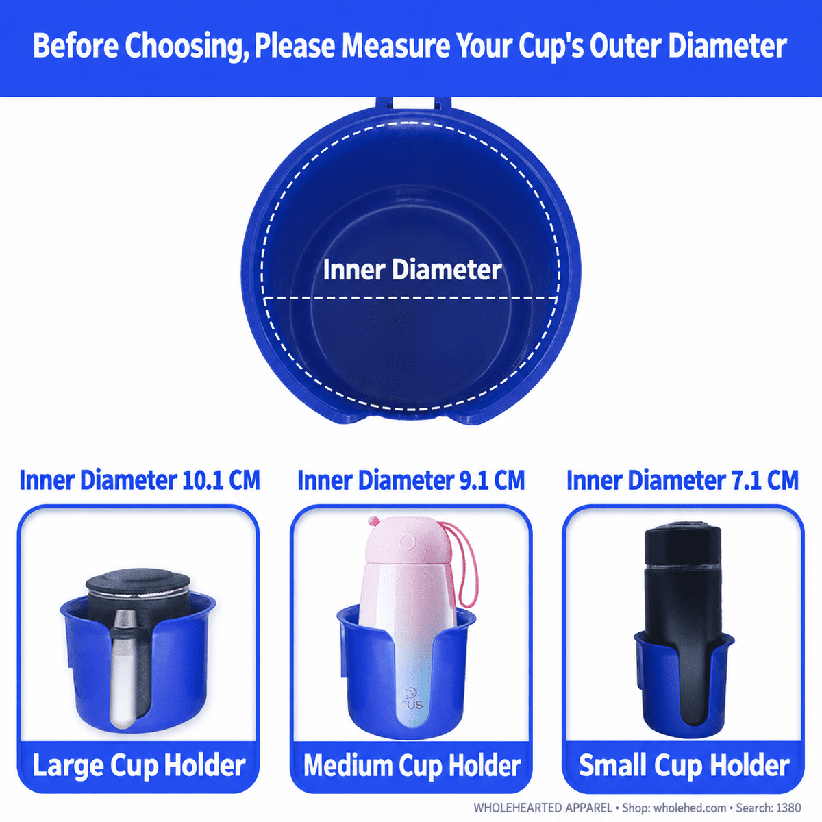 1380★ Sewing Machine Cup Holder, No-Drill Installation, Space-Saving Design, Thickened ABS Plastic.