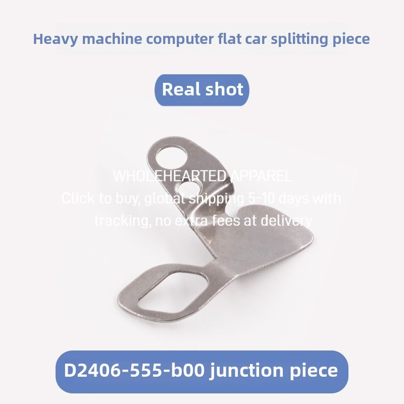 1466★  Authentic Qiangxin computer flat car wire cutting blade, movable knife 110-40052 fixed knife D2406-555-DOH parts