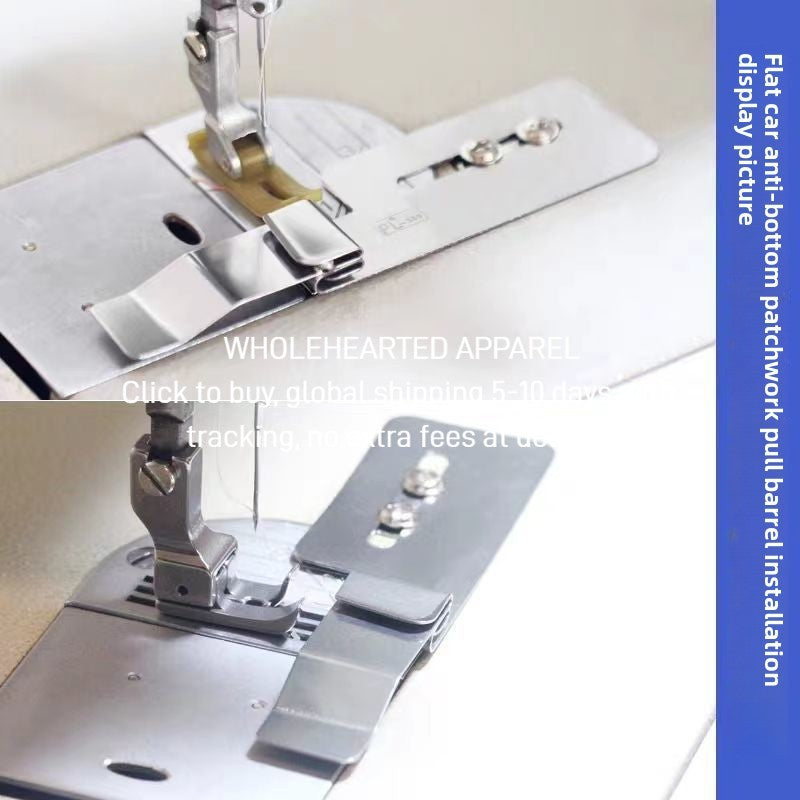 1441★  Computer flat car reverse bottom seam pressing line pulling cylinder Locksewing machine seam pulling cylinder, one-time forming pulling cylinder lower hemming