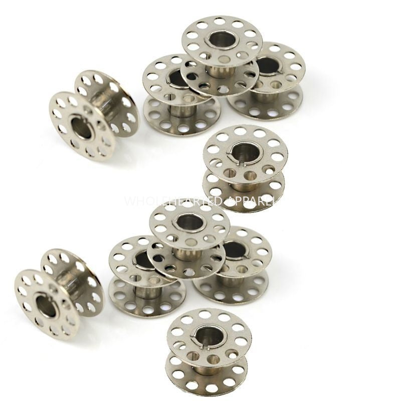 1864★ Perforated Metal Bobbins for Vintage Domestic Sewing Machines, Bee, Feiren, and Butterfly Models★