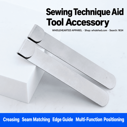 1634★ Multifunctional Sewing Edge Guide for Topstitching and Seam Alignment, Clothing and Home Textiles