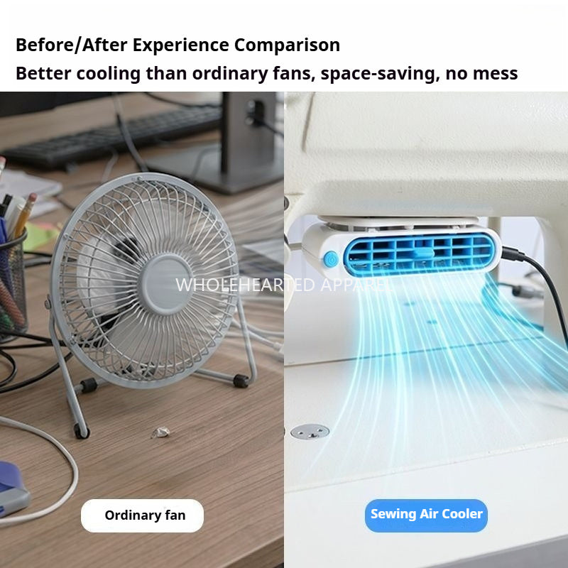 1887★ Magnetic Cooling Fan Device for Sewing Machines, Strong Airflow Attachment for Work Area Cooling and Improved Operation★