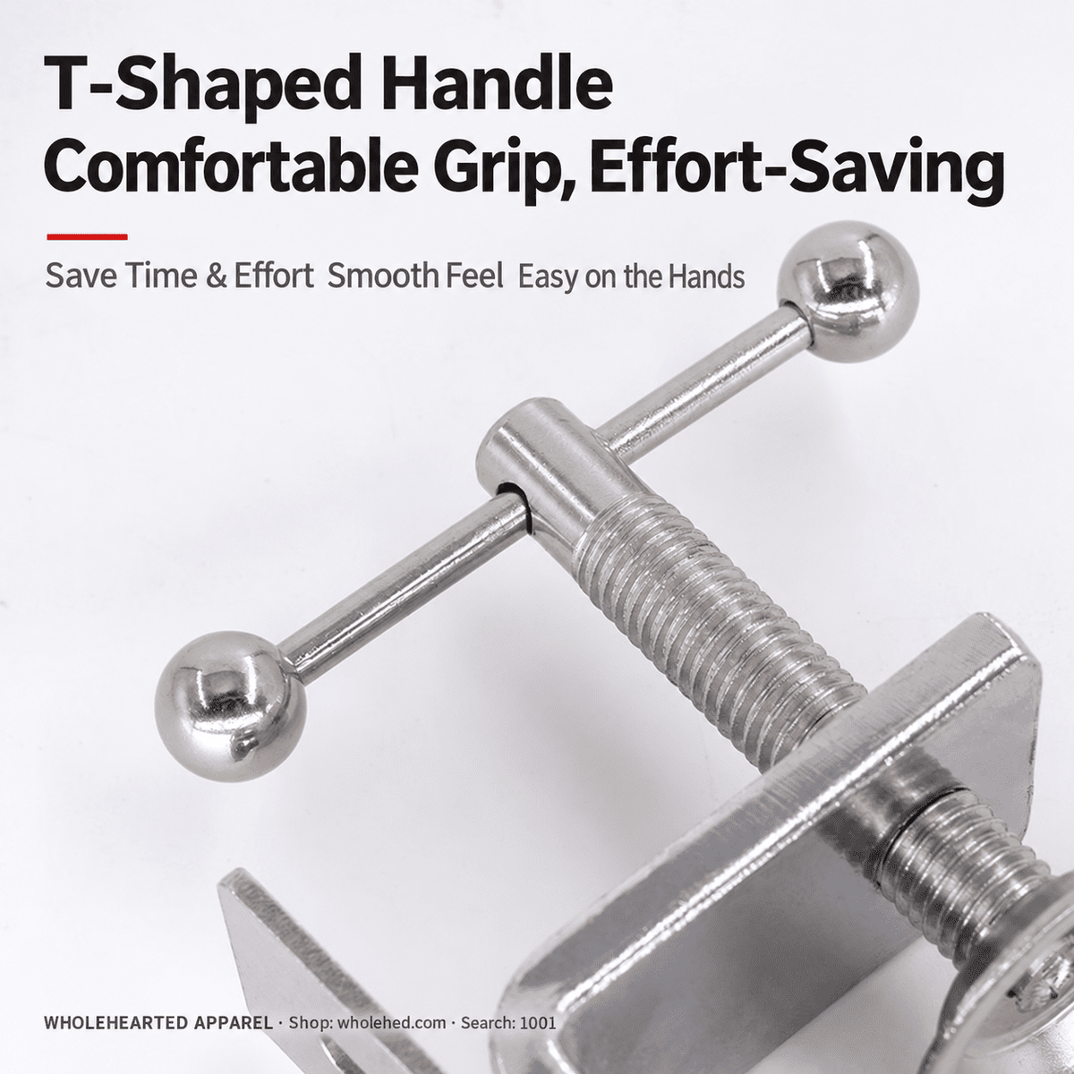 1001★ I-Beam Clamp Buttoning Tool for Garment Production.
