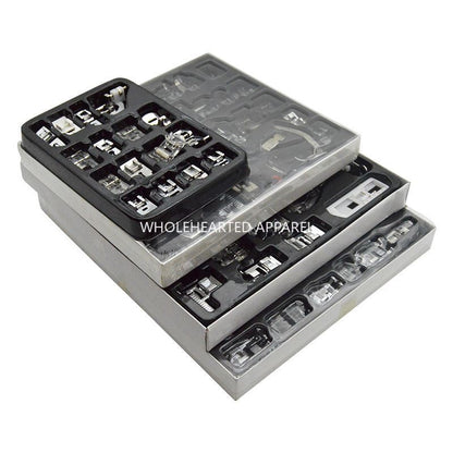 1857★ Domestic Sewing Machine Presser Foot Set, 11/16/32/42/48 Pieces★