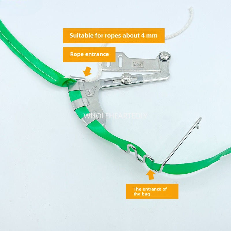 1025★  [Handmade] SY-995 4-in-1 inlaid rope, pull tube bag, rope, tooth strip, pillow, quilt cover, hemming device, jerking off