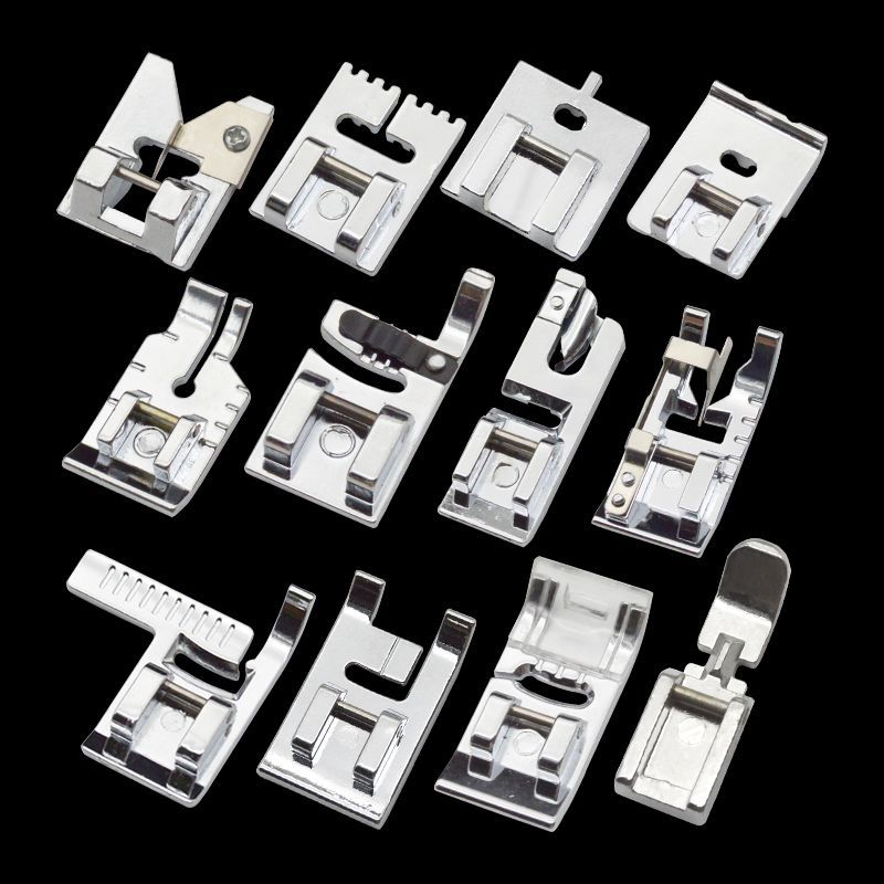 1851★ Single Presser Foot for Domestic Sewing Machines, for Lightweight Fabric, Pleats, and Buttons★