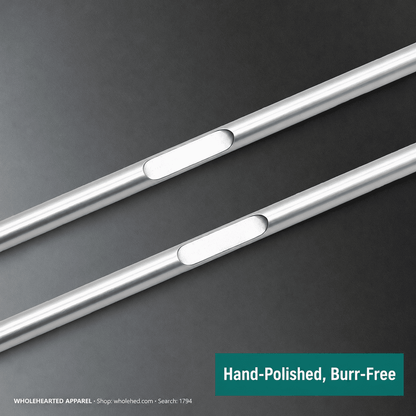 1794★ Stainless Steel Cord Threader for Elastic Waistbands, Webbing, Lace, and Eyelets.