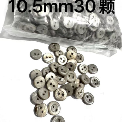 3016  Natural material shell spray paint dyed buttons, versatile buttons, color spray paint shell buttons, shirt buttons