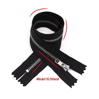 3076  Zipper Metal Zipper No. 3 Platinum Closed Tail Not Tail Automatic Head Clothing Luggage Doll Available